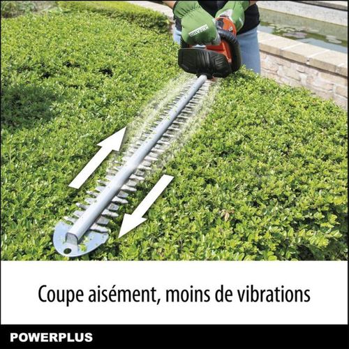 Taille-haie Sans Fil 40 V - Lame Double 670 Mm, Coupe 22 Mm, Léger 2,77 Kg