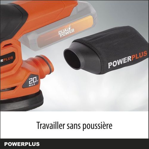 Ponceuse Multifonctions Sans Fil 20v - Powdp50200 - Orange