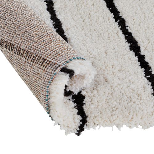 Tapis 160x230 cm LINEO Beige vue accessoires