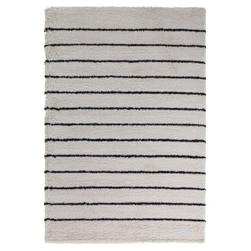 Tapis 160x230 cm LINEO Beige vue de face