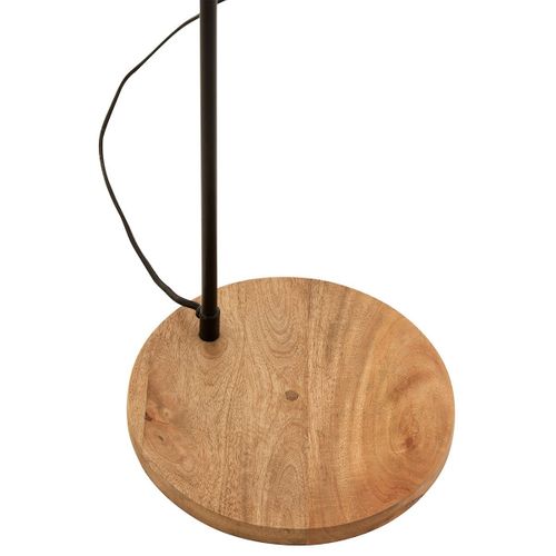 Lampadaire Design En Métal "evy" 130cm Noir