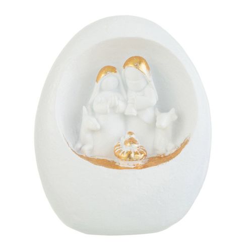 Mini Scène De Crèche De Noël Dans Une Boîte En Fer Blanc, Ensemble De