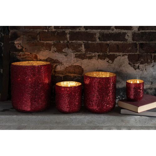 Bougie Parfumée Déco "luxuria" 15cm Berry Bliss