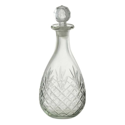 Carafe Design En Verre "faune" 26cm Transparent