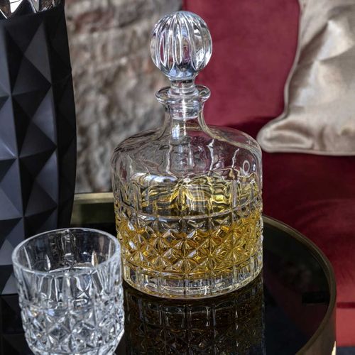 Carafe En Verre Design "lone" 1l Transparent