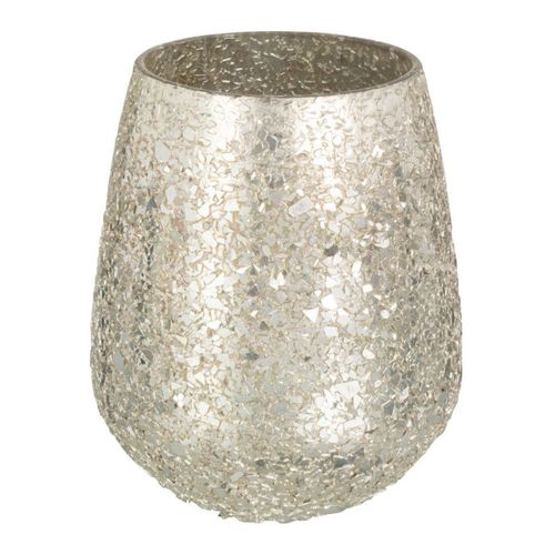 Photophore éclat De Verre "tom" 12cm Or