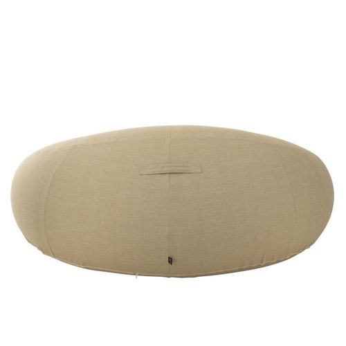 Pouf De Jardin "donut" 175cm Beige