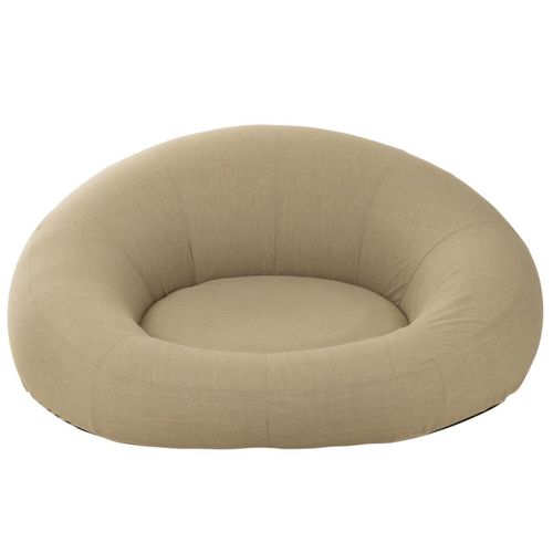 Pouf De Jardin "donut" 175cm Beige