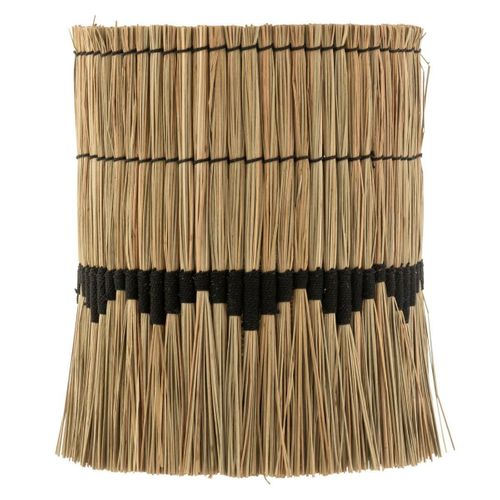 Abat-jour Déco "black Lombok" 42cm Naturel