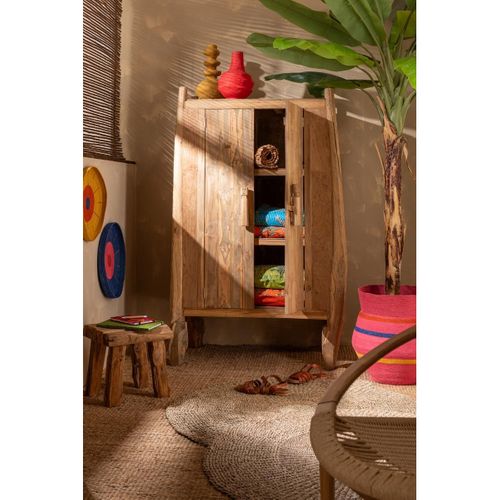 Panier Design Lignes "african Desire" 51cm Rose