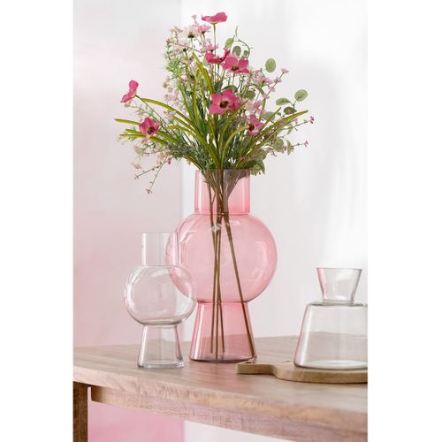 Bouquet De Fleurs Artificielles "mixtes" 85cm Rose