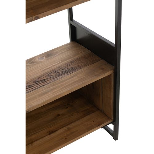 étagère En Bois "stanley" 200cm Naturel