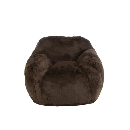 Fauteuil En Tissu "cutie" 99cm Marron