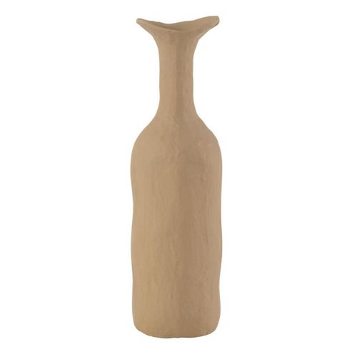 Vase Design Métal Effy - Marron, 39 Cm, Forme Ronde - Paris Prix