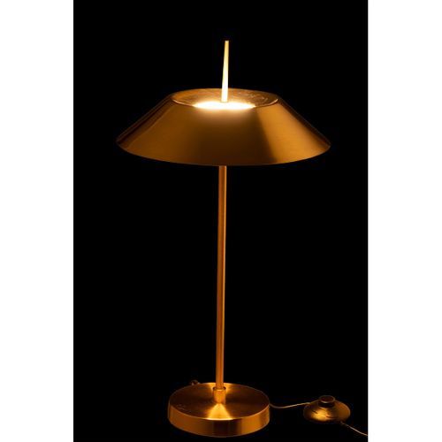 Lampe à Poser LED En Métal "britney" 56cm Doré