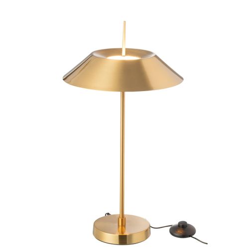 Lampe à Poser LED En Métal "britney" 56cm Doré