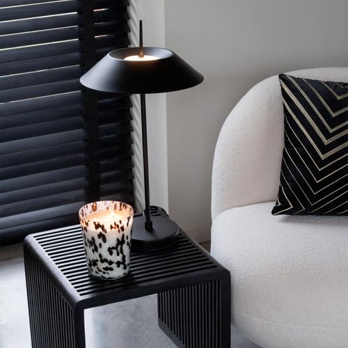 Lampe à Poser LED En Métal "christi" 56cm Noir