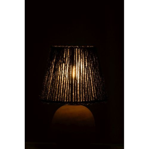 Lampe à Poser à LED En Bois "roslyn" 23cm Noir