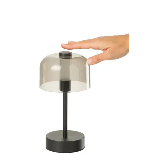 Lampe À Poser Tactile À LED "woa" 24cm Noir