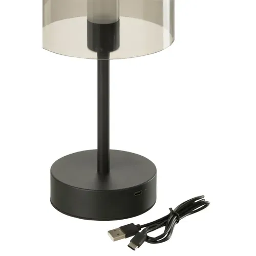 Lampe À Poser Tactile À LED "woa" 24cm Noir