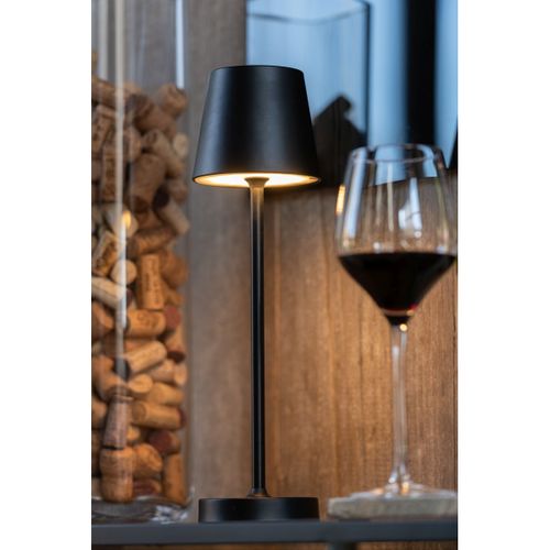 Lampe à Poser à LED "goa" 37cm Noir