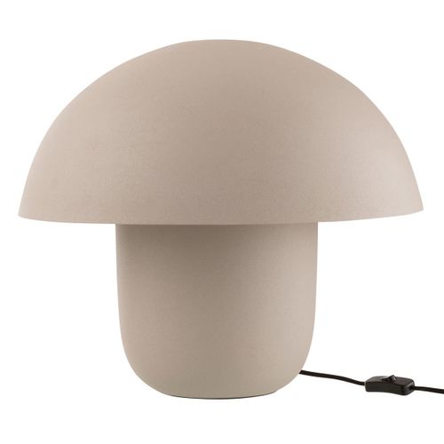 Lampe à Poser En Métal "merle" 44cm Grège
