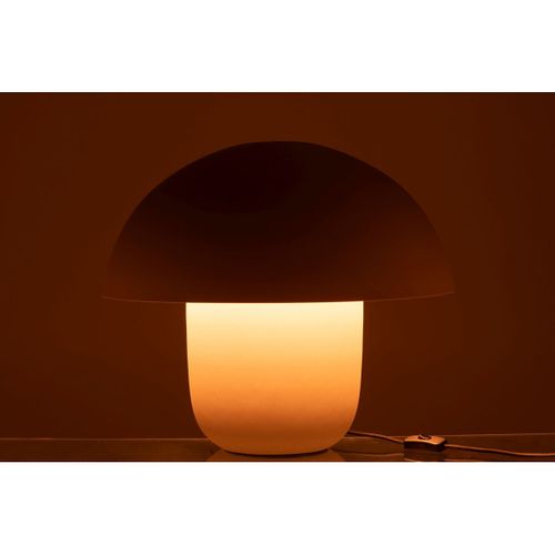 Lampe à Poser En Métal "merle" 44cm Grège