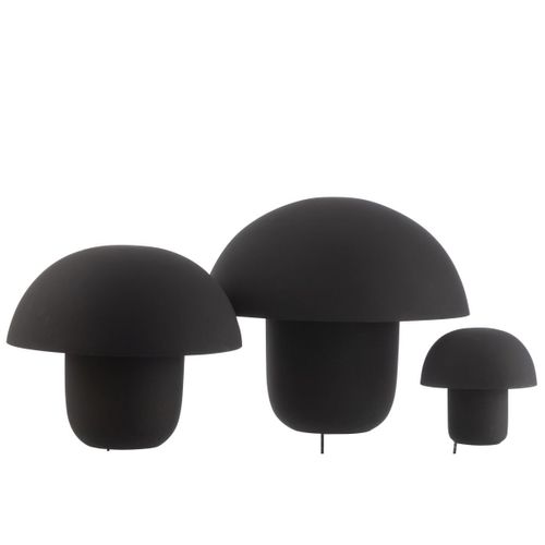 Lampe à Poser En Métal "merle" 44cm Noir