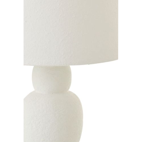 Lampe à Poser En Céramique "renee" 32cm Blanc