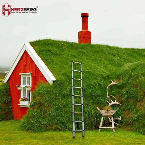 échelle Telescopique De 3,80m  Hg5380-alu