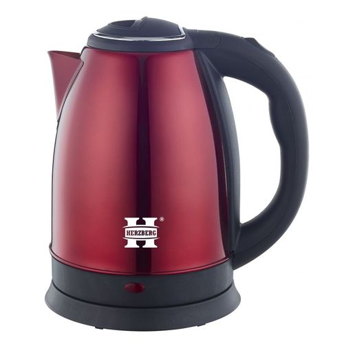 Bouilloire Électrique 1.8l Inox Sans Fil Rouge - Hg5011-red