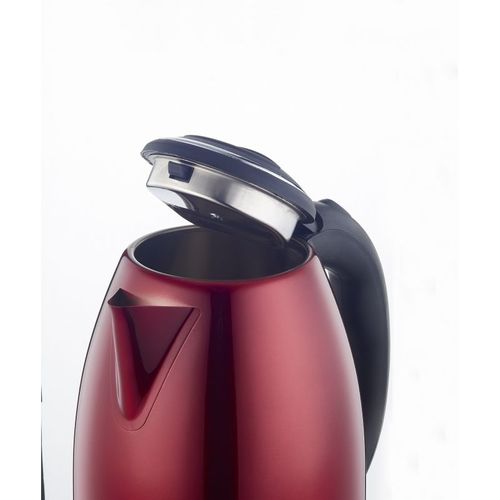 Bouilloire Électrique 1.8l Inox Sans Fil Rouge - Hg5011-red