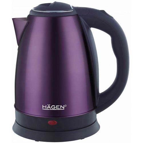 Bouilloire électrique 1.8l Inox Sans Fil Violet Ha5525-pur