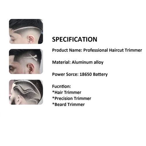 Tondeuse électrique Professionnelle Rechargeable Noir  Hg04111-blk