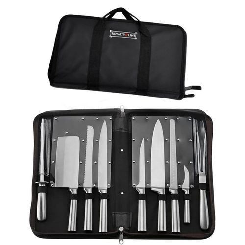 Ensemble De Couteaux Avec Sac De Transport Pliable Rlk10hl