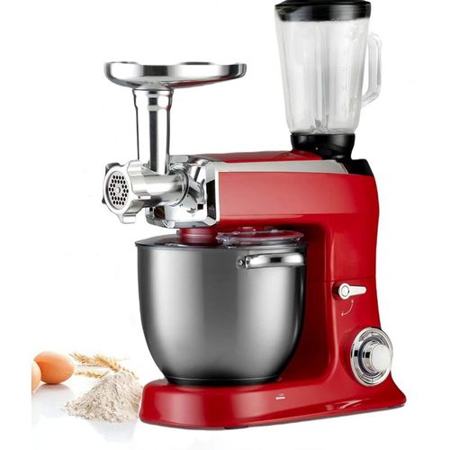 Robot Mulitfonction 2100w Rouge Royaltyline Rlpkm2100bg-red