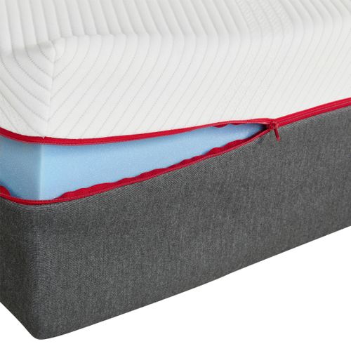Matelas hybride 140x190 cm DREAMEA EDITION MOOV ép.29 cm
