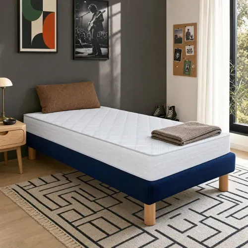 Matelas mousse 90x190 cm SERENA ép.15 cm vue d'ambiance 1