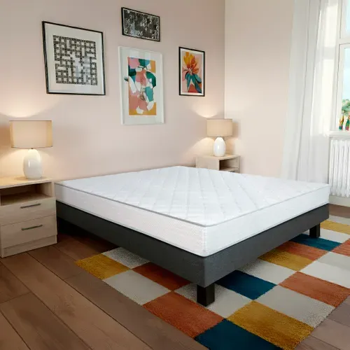 Matelas mousse 140x190 cm SERENA ép.15 cm