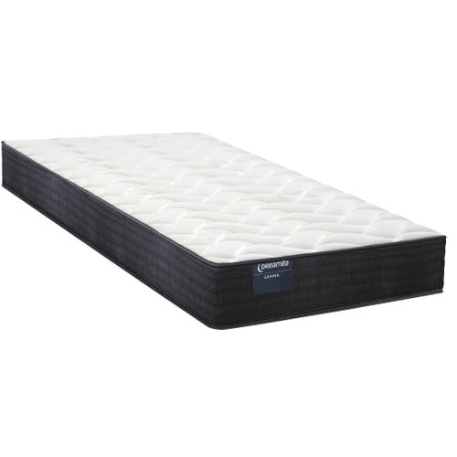 Matelas mousse 90x190 cm DREAMEA GAMMA 2 roulé ép.17 cm