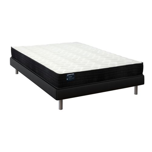 Matelas mousse 140x190 cm DREAMEA GAMMA 2 roulé ép.17 cm