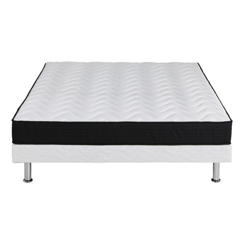Matelas mousse 160x200 cm DREAMEA MAIA roulé ép.20 cm