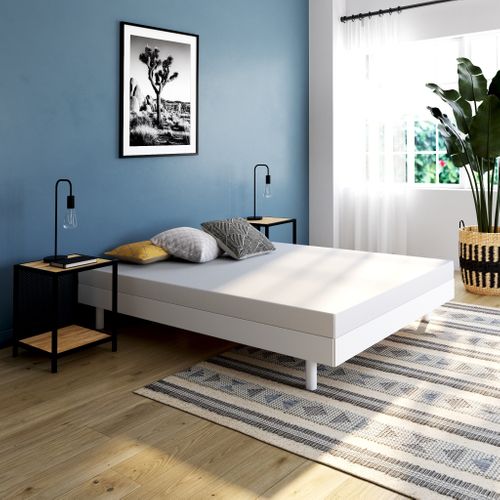 Matelas ressorts 140x190 cm DREAMEA RIO roulé ép.11 cm