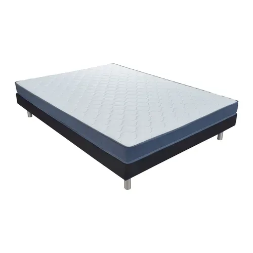 Matelas ressorts 160x200 cm DREAMEA BELO roulé ép.13 cm