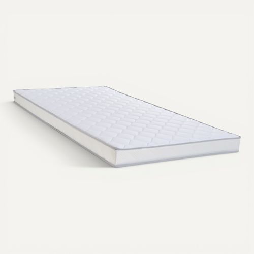 Matelas mousse 80x190 cm LENTO roulé ép.11 cm vue 3/4