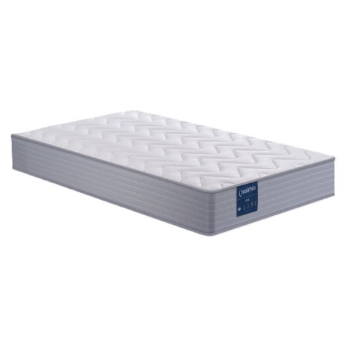 Matelas mousse 90x190 cm DREAMEA LISA roulé ép.20 cm