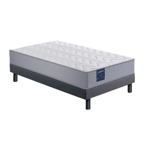 Matelas mousse 90x190 cm DREAMEA LISA roulé ép.20 cm