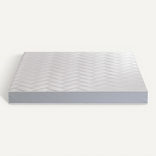 Matelas mousse 140x190 cm DREAMEA MALO roulé ép.13 cm vue de face