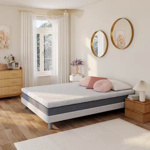 Matelas hybride 160x200 cm DREAMEA NEO ép.22 cm vue d'ambiance 1