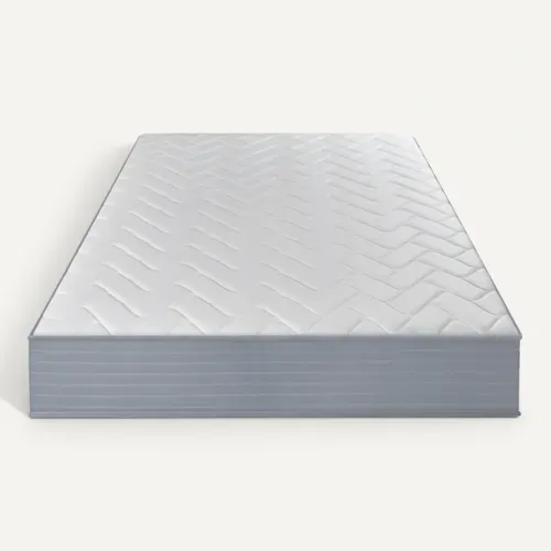 Matelas ressorts 90x190 cm avec mémoire de forme GAIA 2 ép.21 cm vue de face